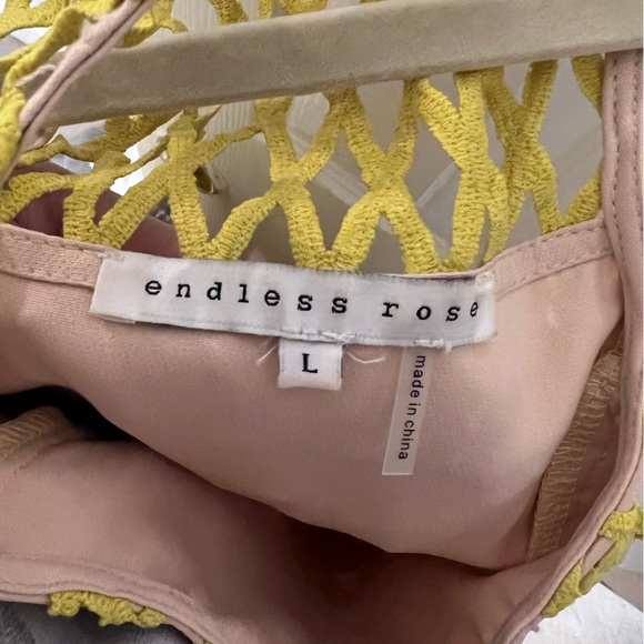 Endless Rose Mini Dress, Size Large - Picture 3 of 3